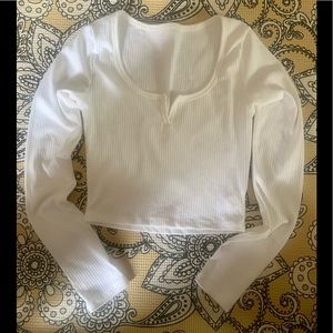 NWOT Astonishing Power Long Sleeve Crop Top